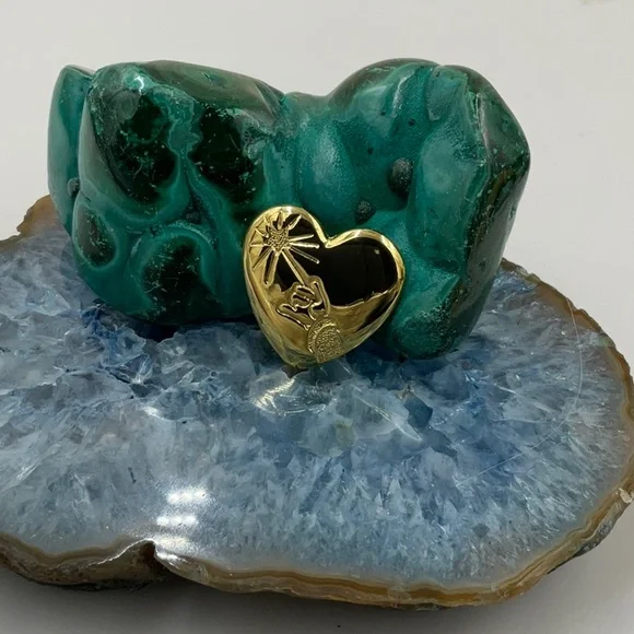 Vtg.Disney The VarietyClub GoldHeart Arm&Wand Magic Star Logo Collectible Brooch - Picture 7 of 7